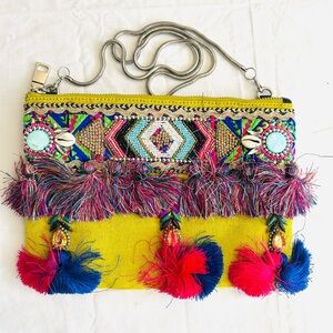 Vintage Steve Madden Embellished Clutch Bag